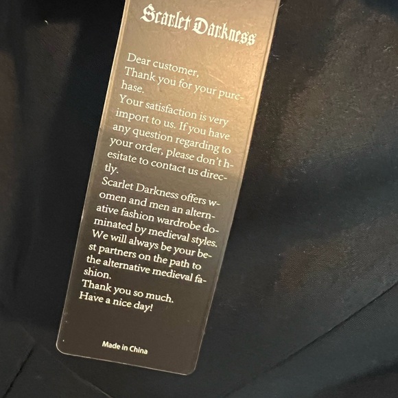 Scarlet Darkness Black Trim Drawstring MIDI Dress - Picture 7 of 8